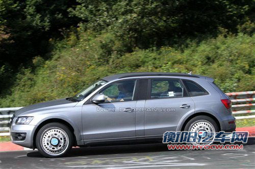 奥迪Q6底盘测试车谍照 或将2014年发布