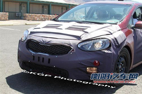 全新起亚福瑞迪海外路试 2013年发布