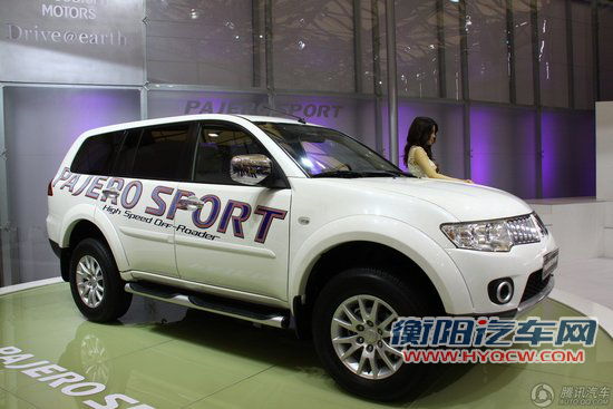 三菱帕杰罗sport中文名公布 将于9月上市