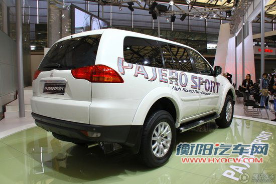 三菱帕杰罗sport中文名公布 将于9月上市