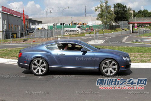 宾利新款欧陆GT清晰谍照 法兰克福将首发
