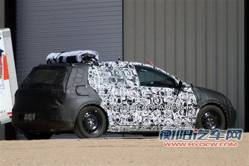 高尔夫7谍照首次曝光 车身加长加宽