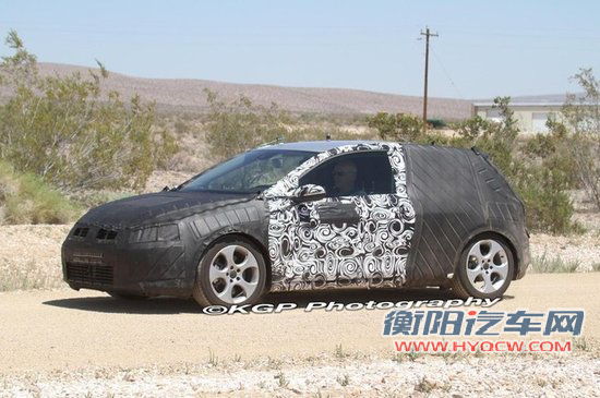 高尔夫7 GTI测试原型车首次曝光 尺寸更大