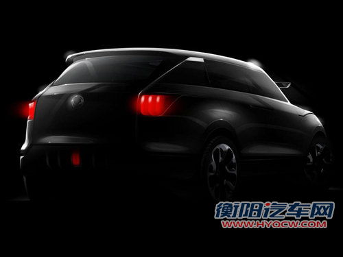 双龙XUV-1概念车曝光 将亮相法兰克福车展