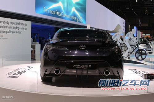 量产版年底出 丰田FT-86明年下半年进口