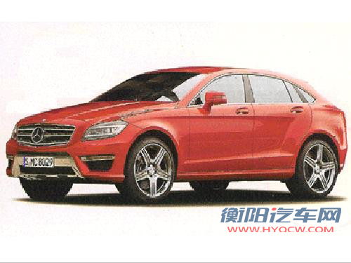 2015奔驰MLC跨界车新假想图 对抗宝马X6
