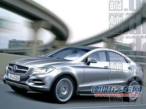 2015奔驰MLC跨界车新假想图 对抗宝马X6