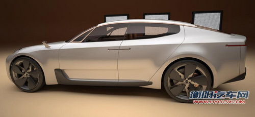 起亚最新4座轿跑概念车 法兰克福将首发