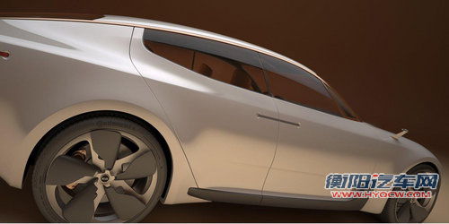 起亚最新4座轿跑概念车 法兰克福将首发