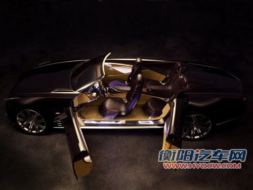 凯迪拉克Ciel概念车 复古外形/混动四驱