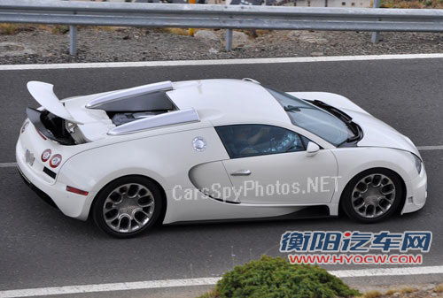 布加迪威航性能版谍照 1200马力/敞篷版