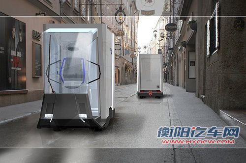 节能环保 无人列车City Train以水作为能源