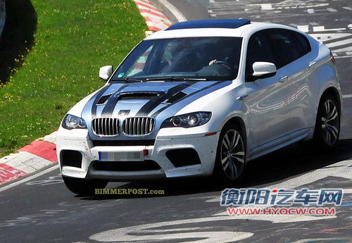 宝马X6M性能版谍照首曝 动力大增/小改款