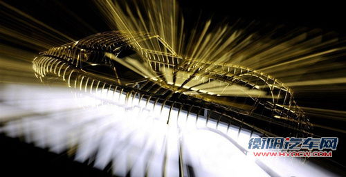 24克拉黄晶 打造金骨架法拉利250GTO车模