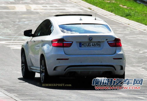 宝马X6M性能版谍照首曝 动力大增/小改款