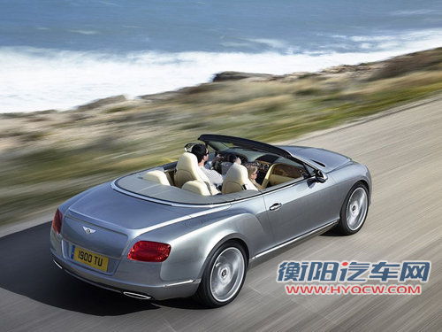 全新宾利欧陆GTC敞篷版 将亮相法兰克福