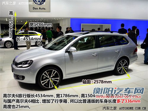 大众 大众(进口) 高尔夫(进口) 2011款 variant 高配版