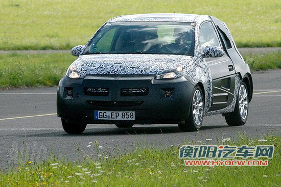 沃克斯豪尔Junior最新谍照 明年投放量产