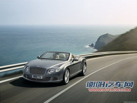 宾利发布改款欧陆GTC敞篷车 法兰克福首发