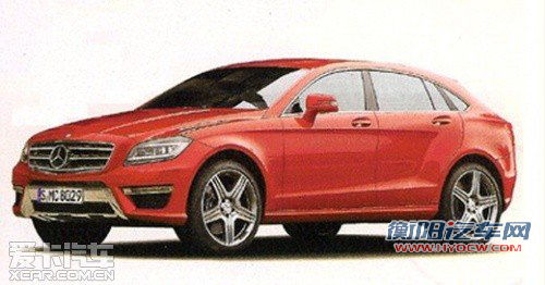 奔驰跨界车MLC假想图曝光 剑指宝马X6