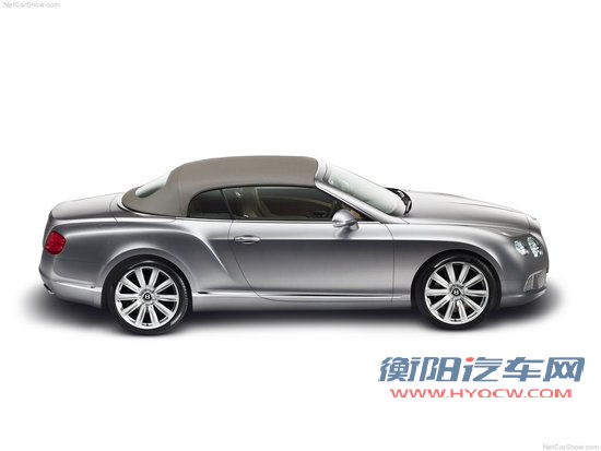 宾利发布改款欧陆GTC敞篷车 法兰克福首发