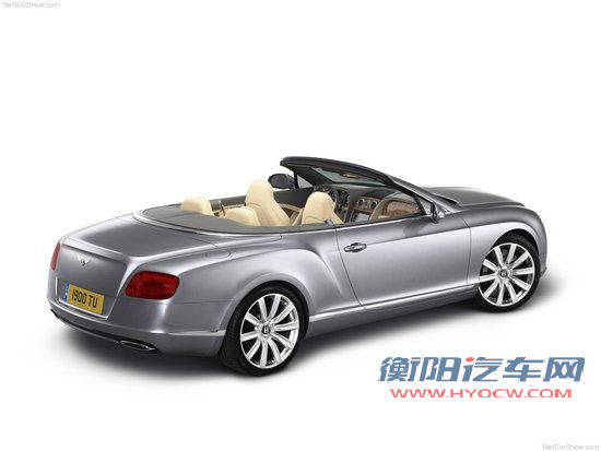 宾利发布改款欧陆GTC敞篷车 法兰克福首发