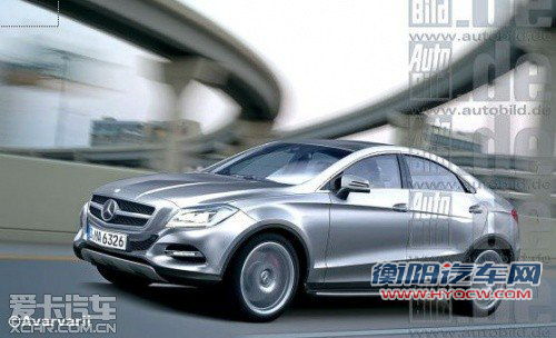 奔驰跨界车MLC假想图曝光 剑指宝马X6