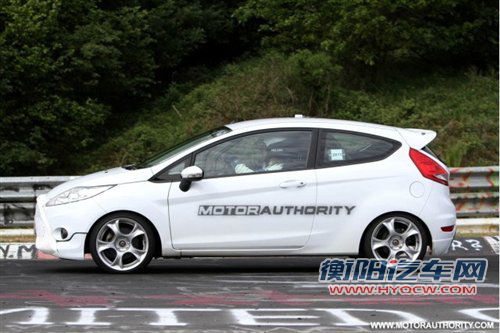 福特2013款Fiesta ST谍照曝光 2012年发布