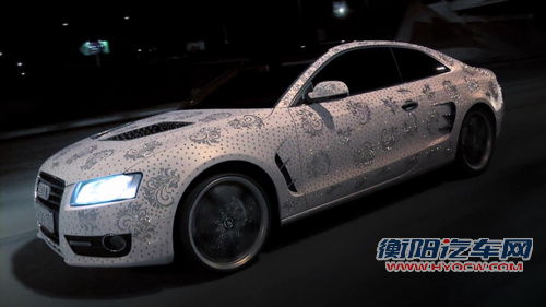 Audi-A5-with-450000-Swarovski-Crystals-3