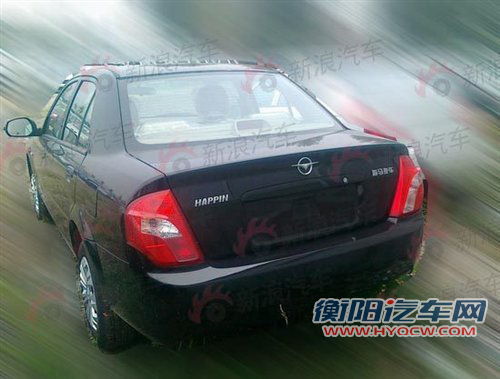 丰富产品线 海马海福星1.5L谍照曝光