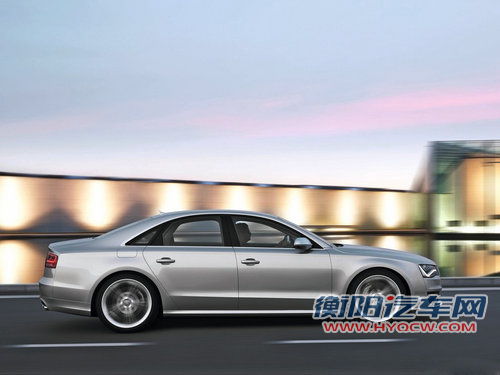 奥迪新S8官图发布 4.0升引擎/8速变速器