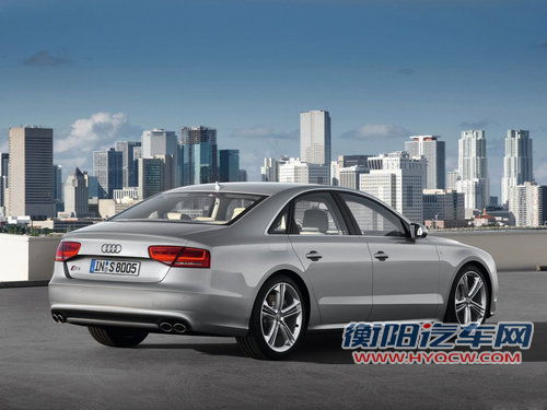 奥迪新S8官图发布 4.0升引擎/8速变速器