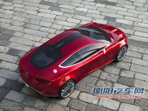 福特全新概念车发布 Coupe车身/鸥翼4车门