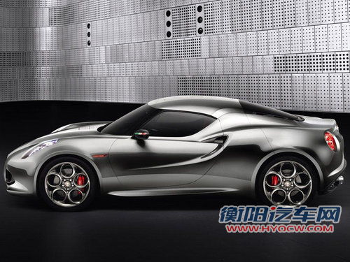 阿尔法罗密欧4C-新涂装 将亮相法兰克福