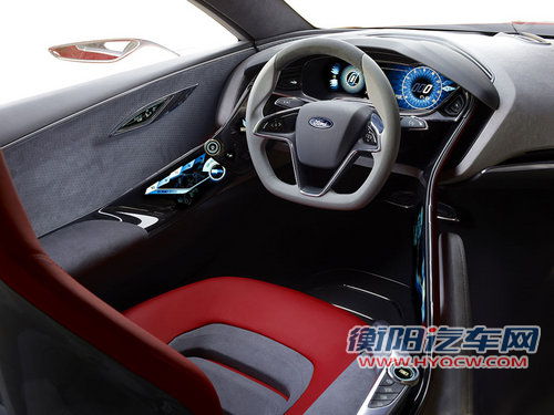 福特全新概念车发布 Coupe车身/鸥翼4车门