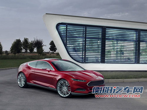 福特全新概念车发布 Coupe车身/鸥翼4车门