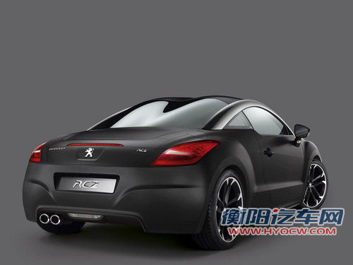 标致RCZ推限量版 配亚光灰车身/19寸轮圈