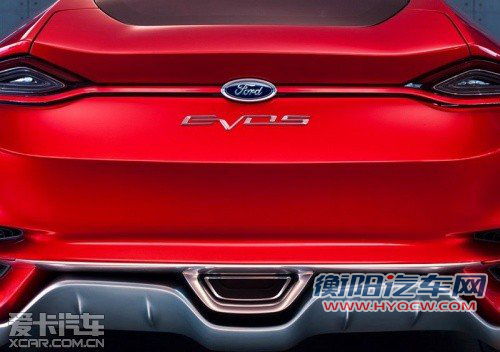福特Evos法兰克福车展亮相 科技感十足 