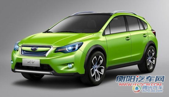 斯巴鲁全新车型XV实车图曝光 法兰克福首发