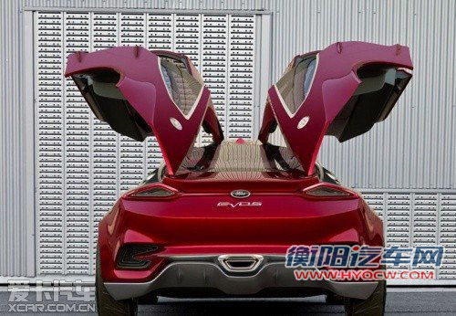 福特Evos法兰克福车展亮相 科技感十足 