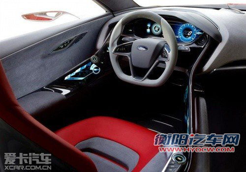 福特Evos法兰克福车展亮相 科技感十足 