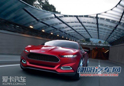 福特Evos法兰克福车展亮相 科技感十足 