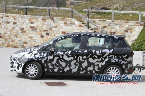 明年亮相 2012款福特B-MAX内饰谍照曝光