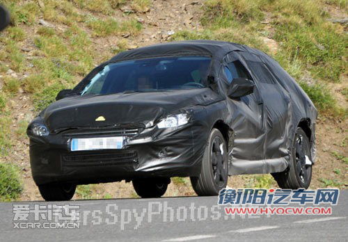 法兰克福亮相 标致508跨界版谍照曝光