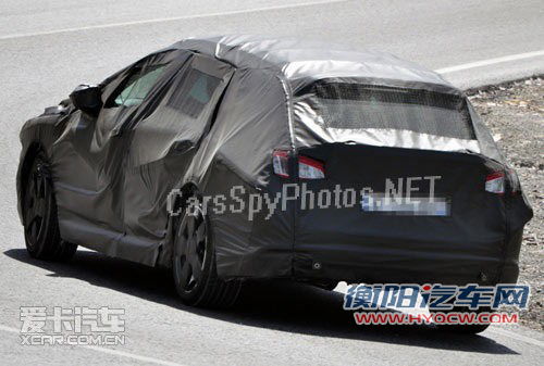 法兰克福亮相 标致508跨界版谍照曝光