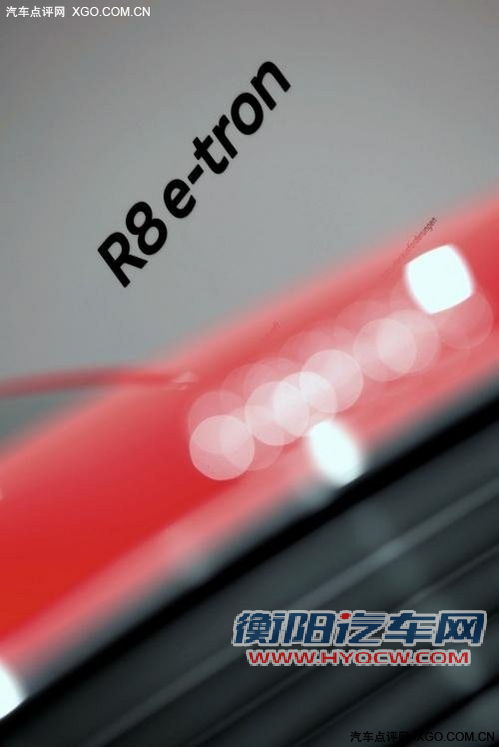 2012年底投产 奥迪R8 e-tron实车曝光