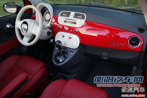 菲亚特 500 实拍 内饰 图片