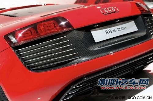 2012年底投产 奥迪R8 e-tron实车曝光