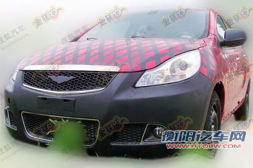 尾部设计流畅 瑞麒G2三厢版实车照首曝