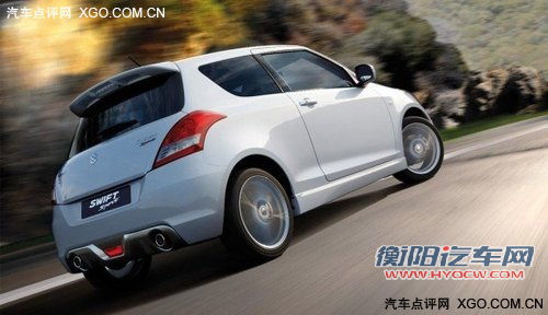 法兰克福首发 铃木雨燕Sport官图发布